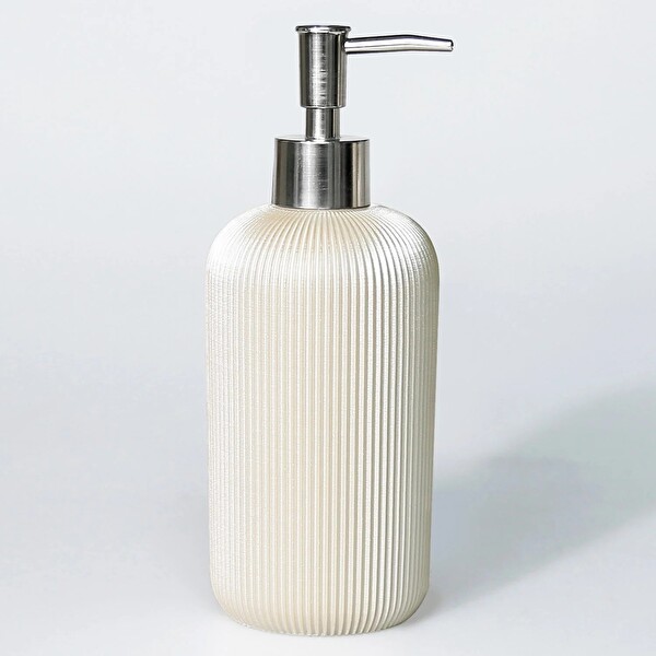 By Selim Lydia İnci 5 Parça Polyester Banyo Seti