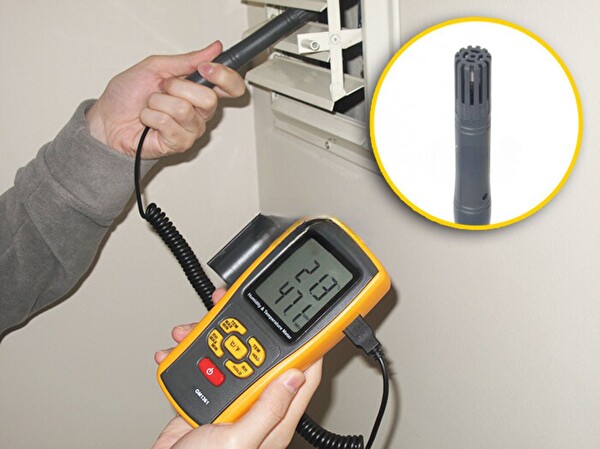 Benetech GM1361 Problu Sıcaklık ve Nem Ölçer