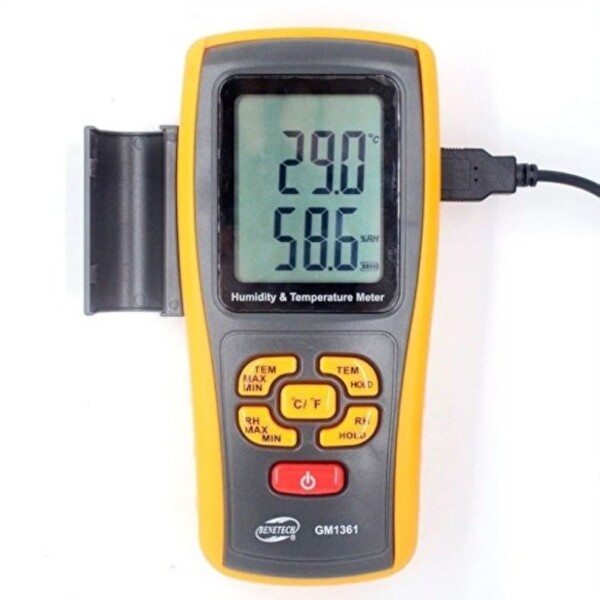 Benetech GM1361 Problu Sıcaklık ve Nem Ölçer