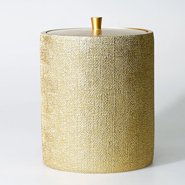 By Selim Natural Altın 5 Parça Polyester Banyo Seti