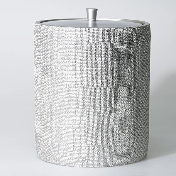 By Selim Natural Gümüş 5 Parça Polyester Banyo Seti