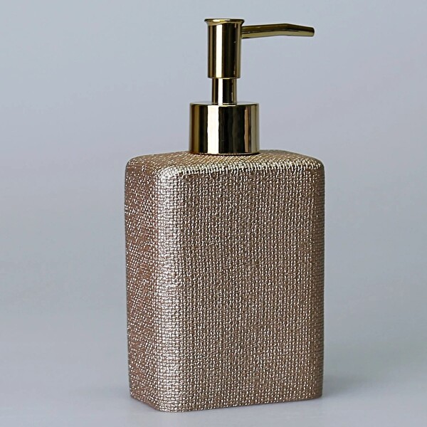 By Selim Linen Vizon 5 Parça Polyester Banyo Seti