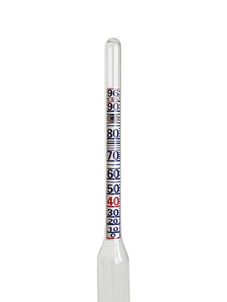 Aek-Tech Alkolmetre 0-100 Kısa Form 13.5 CM