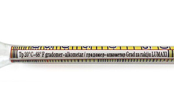 Aek-Tech Alkolmetre 0-100 Kısa Form 13.5 CM