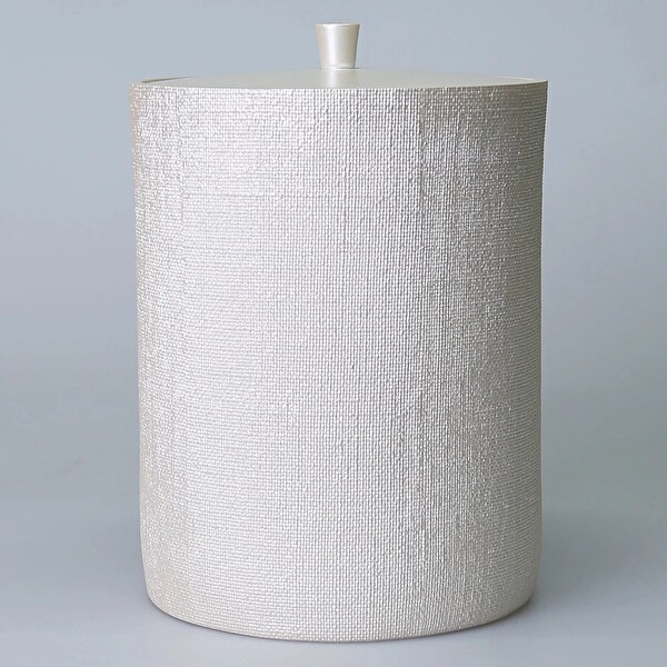 By Selim Linen İnci 5 Parça Polyester Banyo Seti