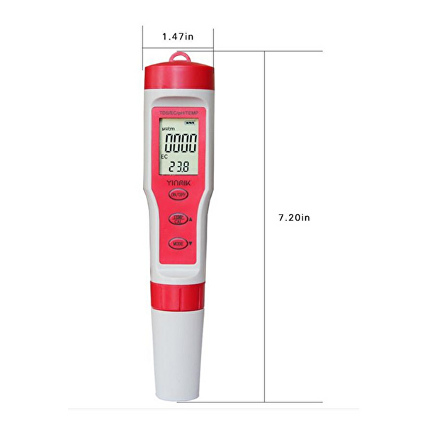 Aek-Tech EZ9908 4'ü 1 Arada PH Metre TDS EC ve Sıcaklık Ölçer