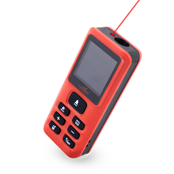 Dawreek Mesafe Ölçer E40 RED 80 Metre Dijital El Tipi Mesafe Ölçüm Cihazı