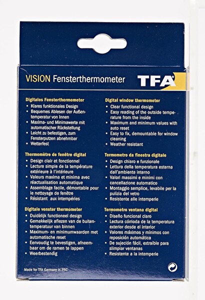 TFA 30.1025 Vision Dış Pencere Termometresi