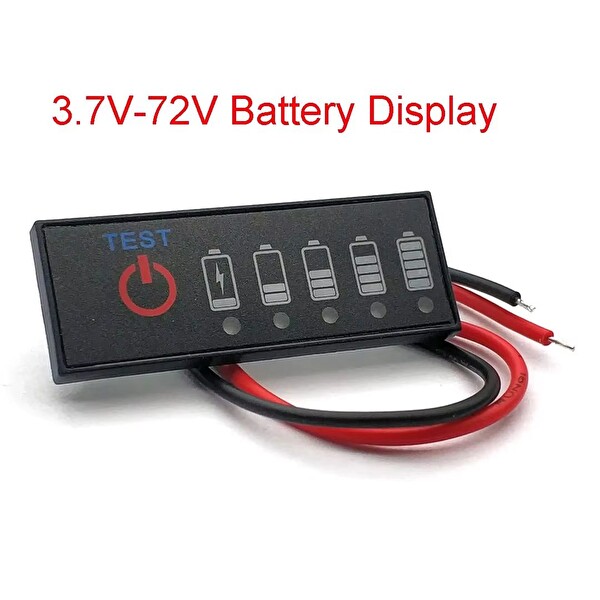 Aek-Tech 6S Lityum Pil Akü Seviye Kapasite Göstergesi 72V Ternary Lithium