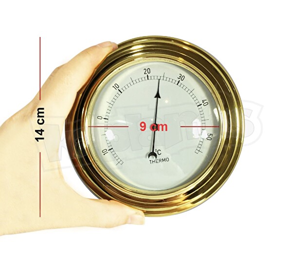 TFA 19.2015 Marıtım Analog Yat Termometresi Antikorozif