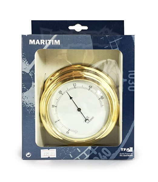 TFA 19.2015 Marıtım Analog Yat Termometresi Antikorozif