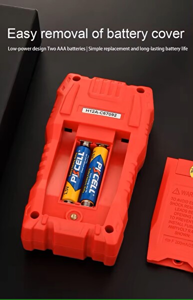 Mayilon HT108L Ekran Aydınlatmalı Auto Range 600V 10A AC-DC Dijital Profesyonel Multimetre