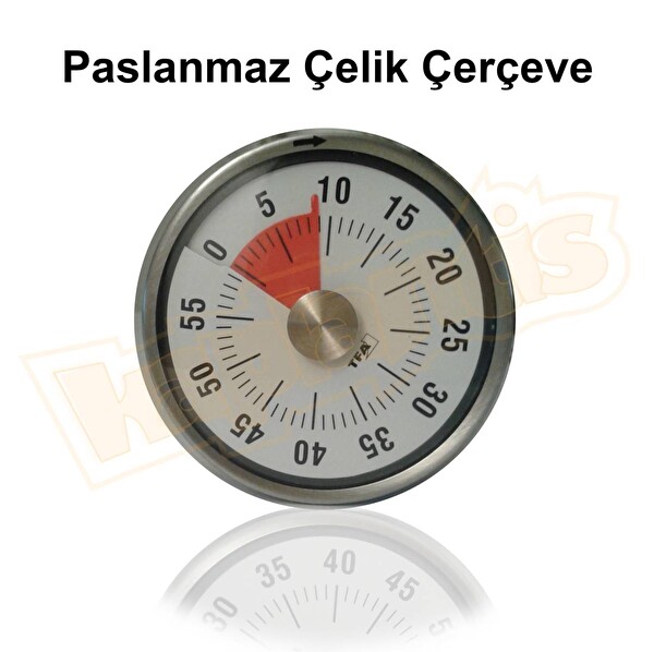 TFA 38.1028.10 Puck Mıknatıslı Mutfak Zamanlayıcı Ölçüm Cihazı