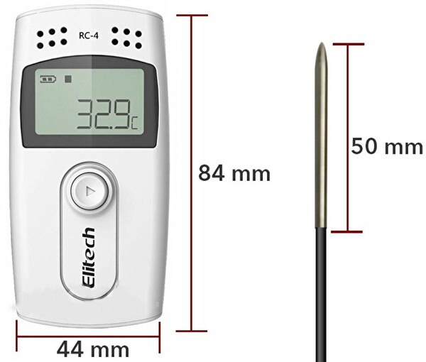 Elitech CR2450 RC-4 Mini Sıcaklık Kayıt Cihazı Datalogger