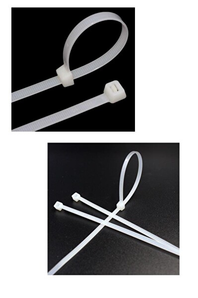 Şahnet 3.6x200 MM Kablo Bağı Cırt Kelepçe - Klips - 100 Adet