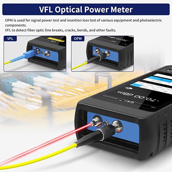 Novacom LT-600S RJ45 Poe Uyumlu Çok Fonksiyonlu Kablo Test Cihazı