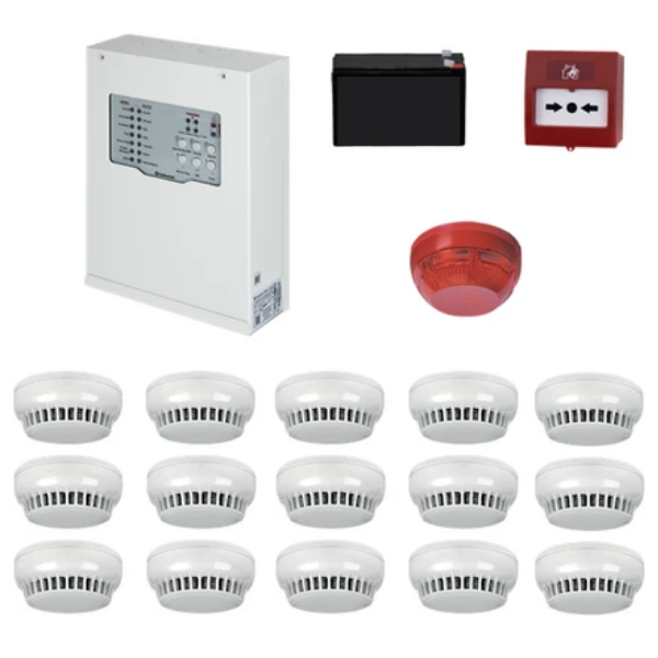 Teknim TFP-312315 Konvansiyonel Sistem Yangın Alarm Seti 15'li