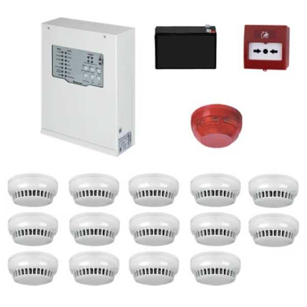 Teknim TFP-312314 Konvansiyonel Sistem Yangın Alarm Seti 14'lü