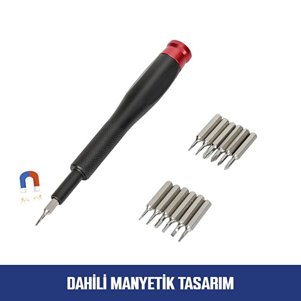 Workpro WP200541 32 Parça CR-V Hassas Elektronikçi - Telefoncu Profesyonel Onarım Seti