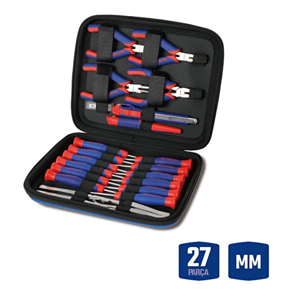 Workpro WP209007 27 Parça Profesyonel Hassas Tamir Bakım Alet Seti