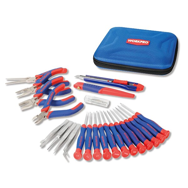 Workpro WP209007 27 Parça Profesyonel Hassas Tamir Bakım Alet Seti