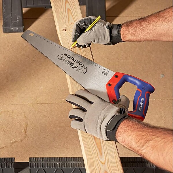 Workpro WP215012 550 MM SK5 11 TPI Ağır Hizmet Tipi El Testeresi