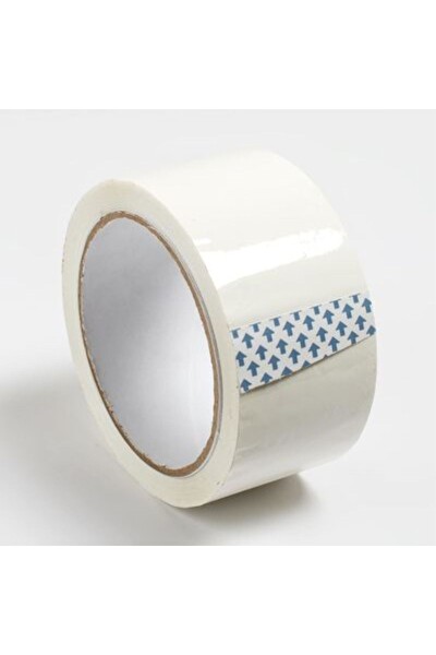 Evimdeyokyok Hotmelt Yapışkanlı 45 MM x 100 M Beyaz Koli Bandı