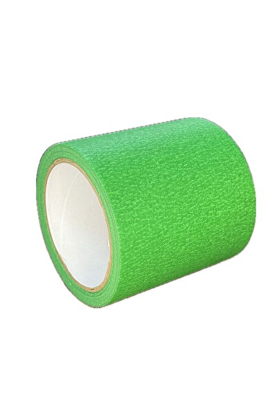 Evimdeyokyok Geniş Taban Maskeleme Kağıt Yeşil Bant 100 MM x 20 MT