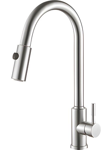 Hafele Pablo Pull Paslanmaz Çelik Kuğu Spiralli Mutfak Bataryası