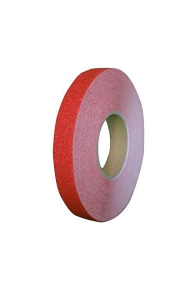 Evimdeyokyok Merdiven Ve Zemin Kaydırmaz Kaymaz Bant 25 MM x 25 MT - Kırmızı