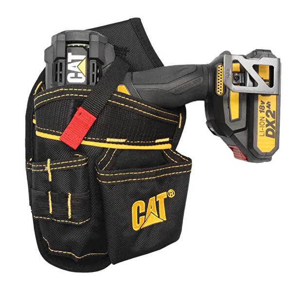 Cat DA980565 Şarjlı Matkap Uyumlu Kemer Askılı Bel Alet Çantası