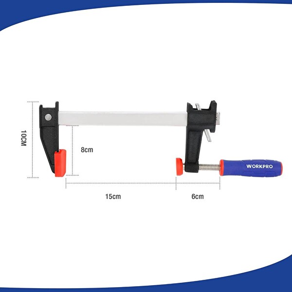 Workpro WP232030 15 CM Döküm Profesyonel Marangoz İşkence