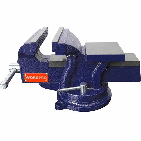 Workpro WP233006 125 MM 360 Döner Tabanlı Örslü Profesyonel Tezgâh Mengene