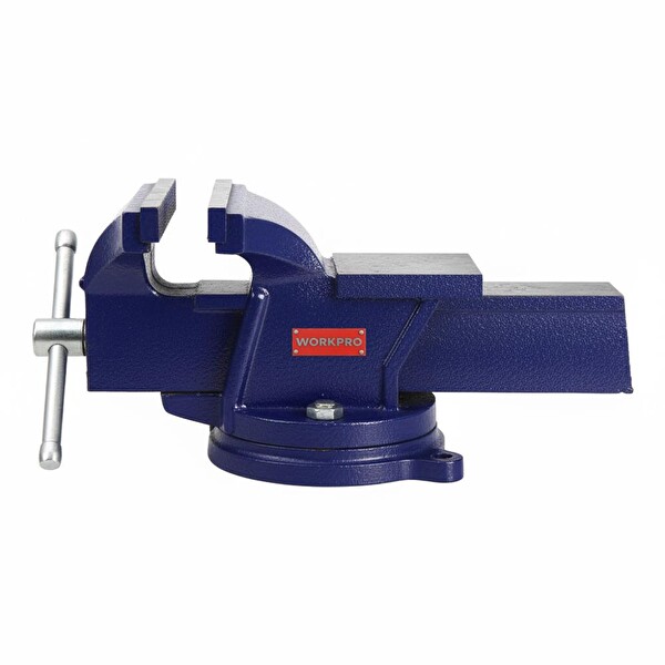 Workpro WP233005 100 MM - 360 Döner Tabanlı Örslü Profesyonel Tezgâh Mengene