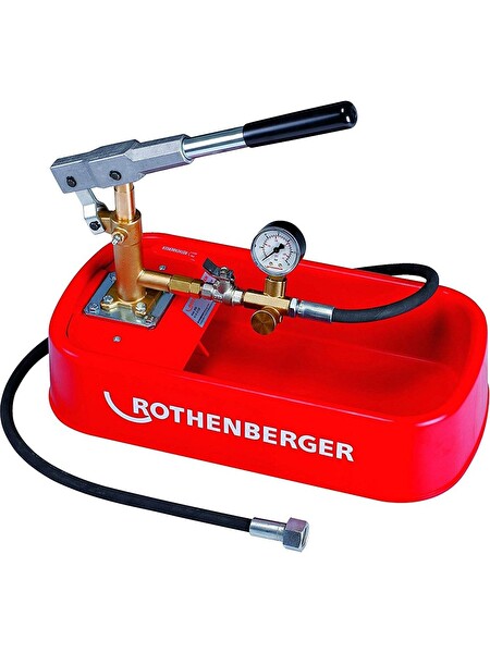 Rothenberger RP30 Manuel Test Pompası: Hassas ve Pratik Sızdırmazlık Test Çözümü