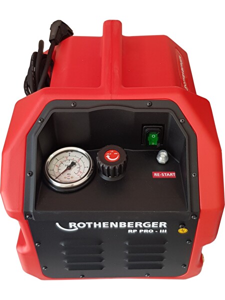 Rothenberger RP PRO III Elektirikli Test Pompası 40 Bar Kendinden Emişli