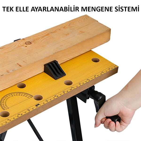 Workpro WP289026 70 KG Katlanabilir Çalışma Tezgâhı