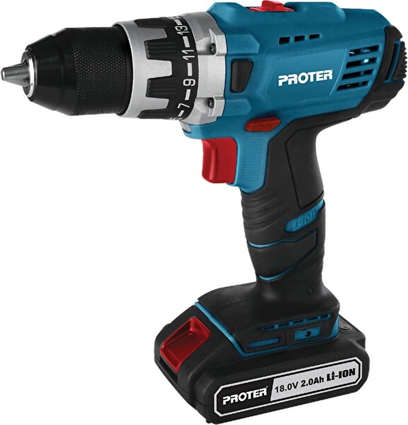 Proter PST 418 SL Şarjlı Matkap 13 MM