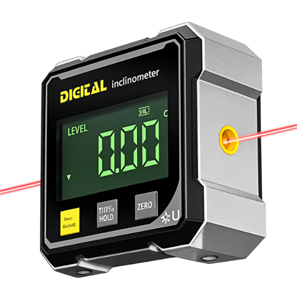 Loyka 5521 Dijital Eğim Ölçer Mıknatıslı Çift Çizgi Lazerli