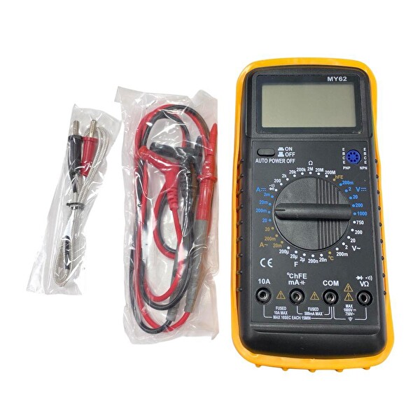 Electroon MY62 Dijital Multimetre Ölçüm Aleti
