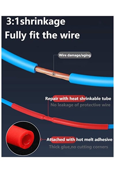 Şahnet 580 Parça Isı İle Şekillenen Makaron Seti Kablo Düzenleyici