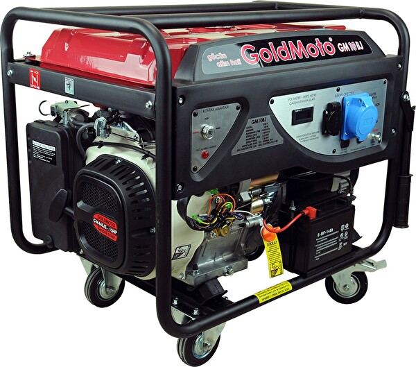 Goldmoto GM10BJ Benzinli Marşlı 10 Kva Monofaze Jeneratör