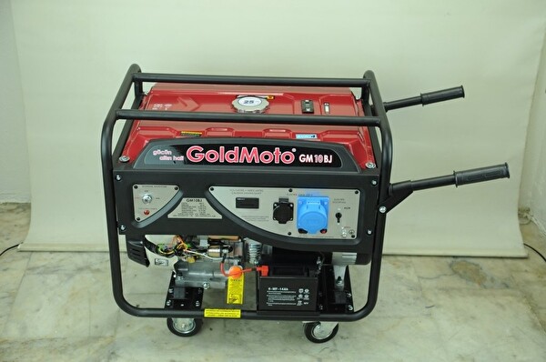 Goldmoto GM10BJ Benzinli Marşlı 10 Kva Monofaze Jeneratör