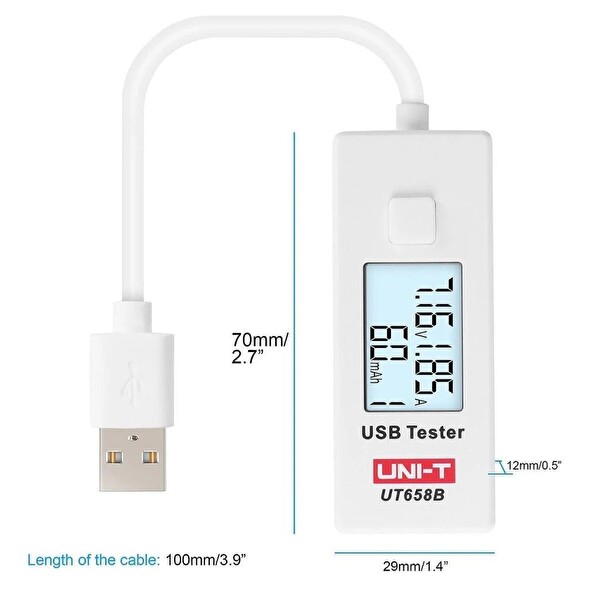 UNIT UT658B Dijital USB Test Cihazı