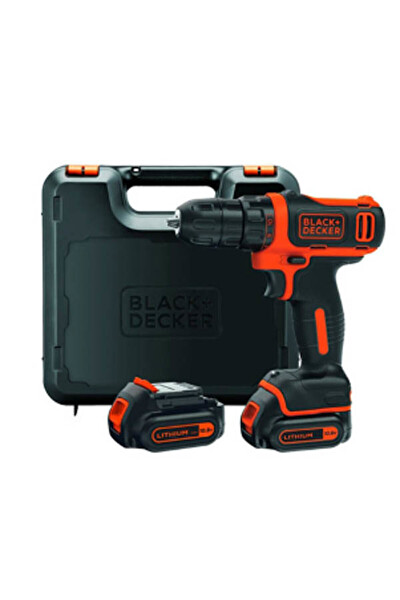 Black Decker BDCDD12KB Li-On 10.8 V 1.5 AhÇift Akü Matkap