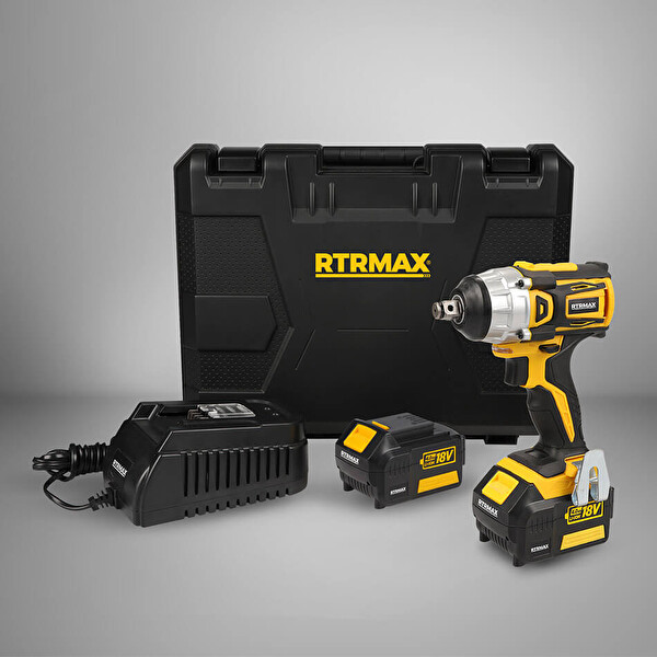 Rtrmax RTX2028 Akülü Kömürsüz 18V 4Ah 250Nm Çift Akülü Somun Sıkma
