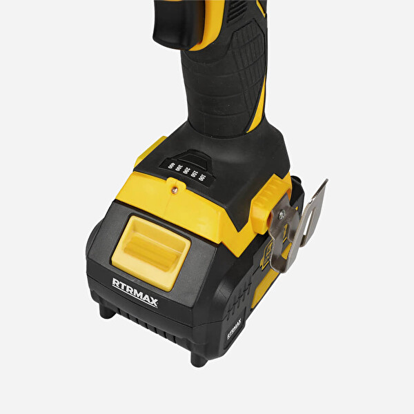 Rtrmax RTX2029B Akülü Kömürsüz 18V 4Ah 400Nm 5 Kademeli Somun Sıkma - Aküsüz ve Şarj Aletsiz