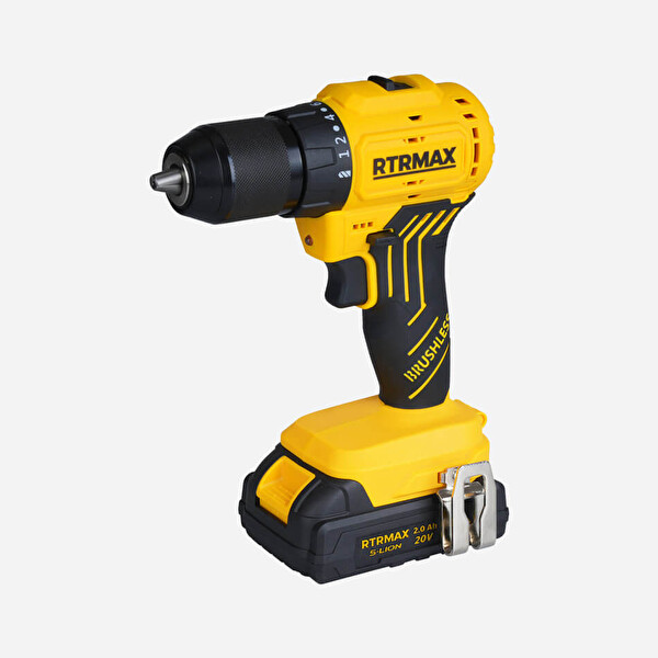 Rtrmax RTS5010 Akülü Kömürsüz 20V 2Ah Çift Akü Matkap