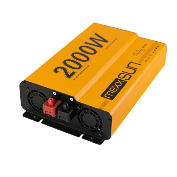Mexxsun 12V Volt 2000W Watt Tam Sinüs Inverter - 220V Çevirici