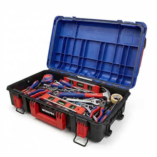 Workpro WP283030 32 Lt 56x34.5x16.5 CM İstiflenebilir Profesyonel Takım Çantası